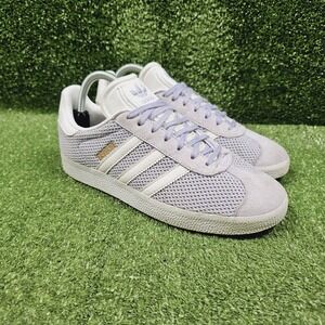 Adidas Gazelle Primeknit Light Purple Athletic Casual Sneakers Womens Size 9
